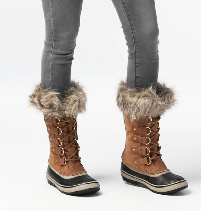 Womens Snow Boots Brown/Black - Sorel Joan of Arctic™ Low - 601-VNBLOG